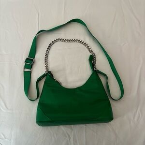 Green Chain Strap Women's Bag